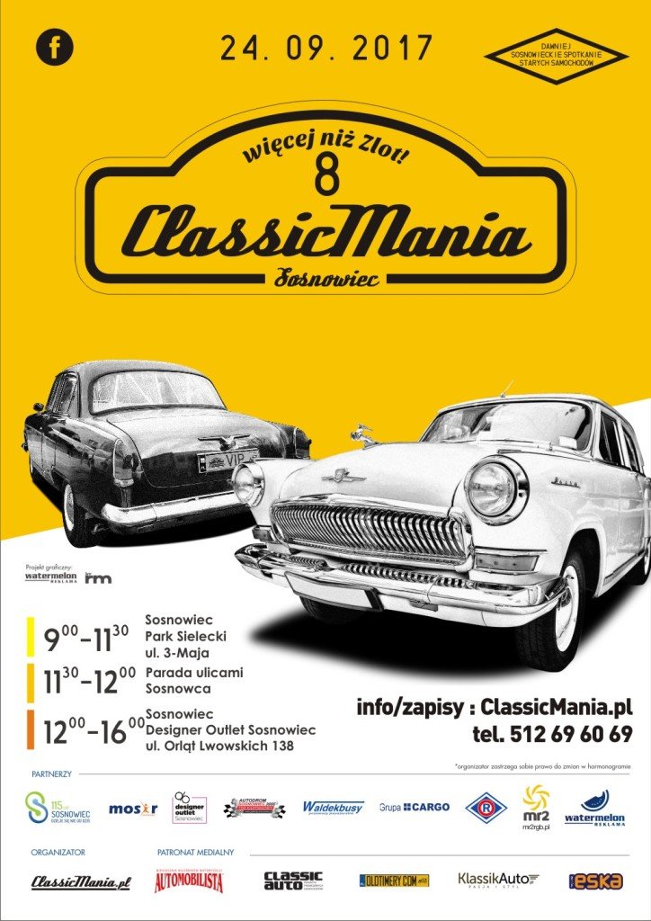 ClassicMania wrzesieÄąâ plakat